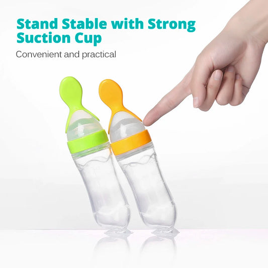 PureSqueeze™ Silicone Baby Feeding Bottle
