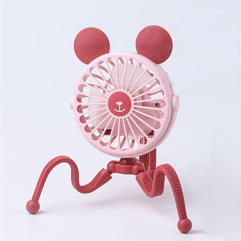 Baby's Wild Fan for Stroller or Car Seat
