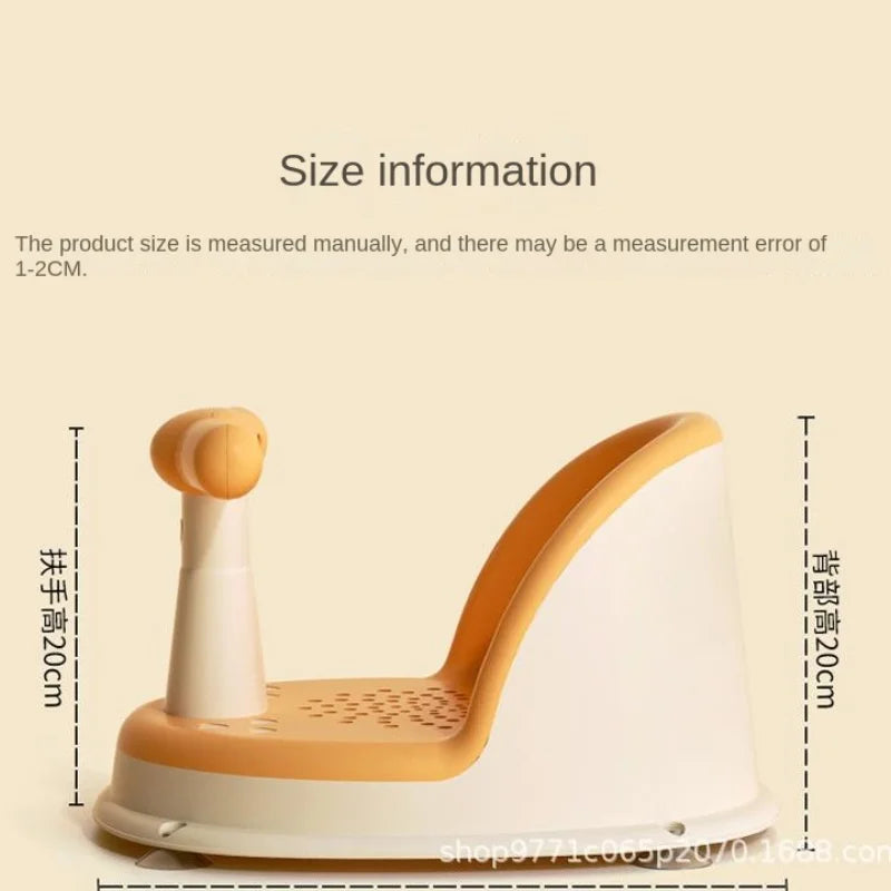 CozyBath™ Infant & Toddler Shower Seat — Portable Support Stand for Safe, Comfortable Bathing