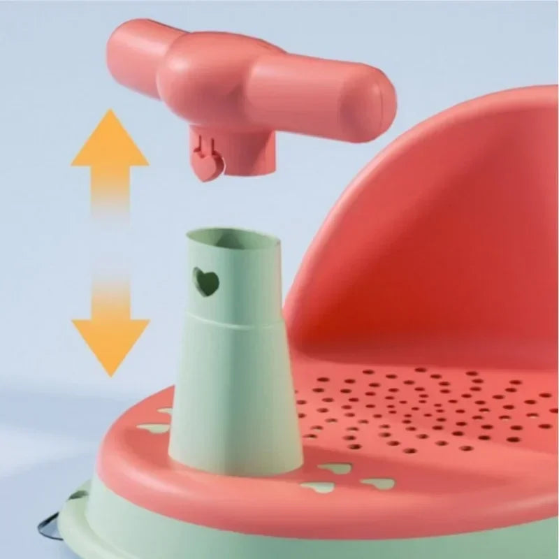 CozyBath™ Infant & Toddler Bath Seat — Portable Suction Support for Safe, Comfortable Bathing