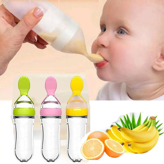 PureSqueeze™ Silicone Baby Feeding Bottle