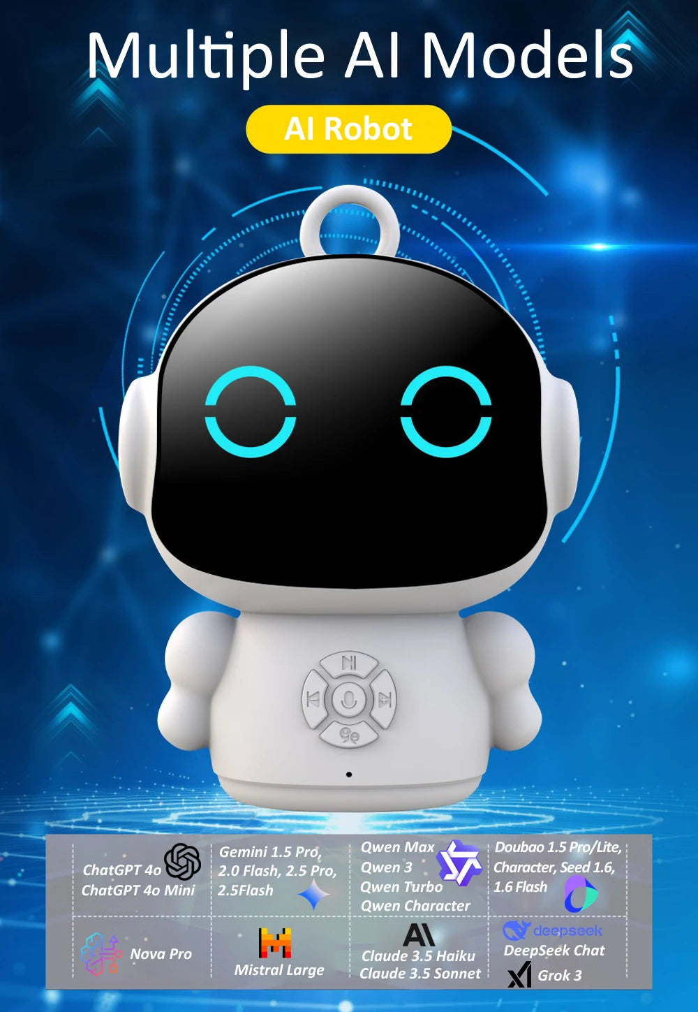 Smart AI Robot — Interactive Early‑Learning Companion for Kids