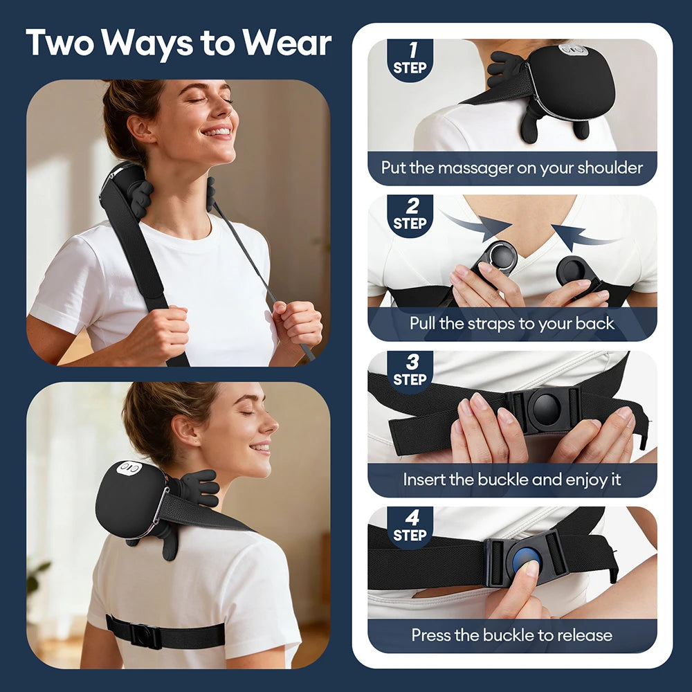 Wild Child™ DeepRelief 4D Neck & Shoulder Massager