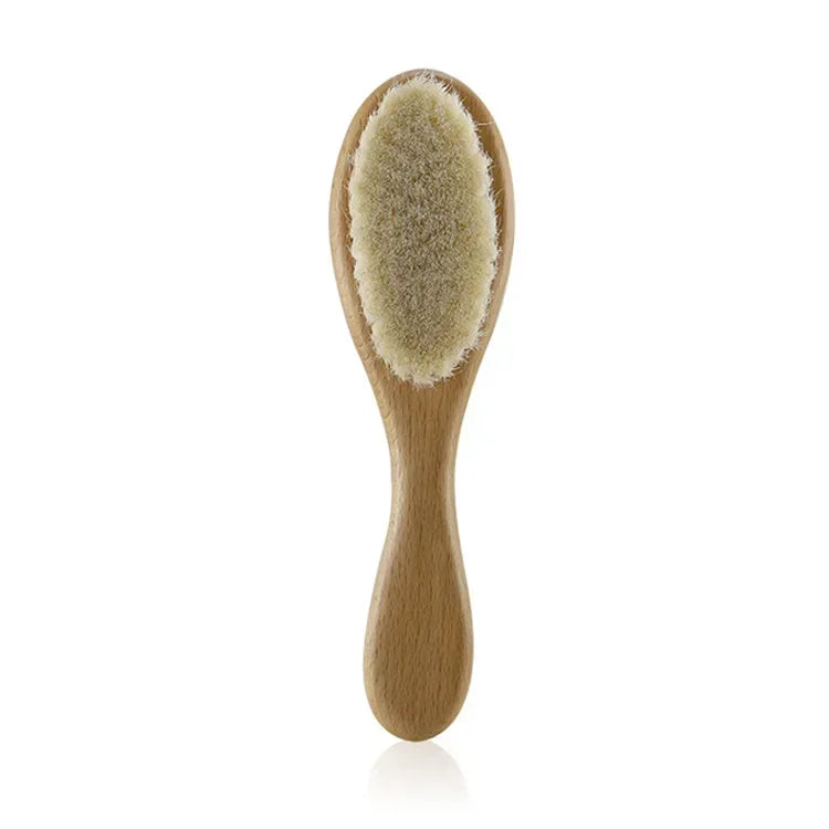 Wild Child™ Natural Wooden Baby Brush & Comb Set