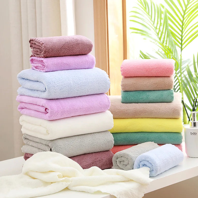 Wild Child™ SoftWrap Coral Velvet Bath Towel Set (2-Pack)
