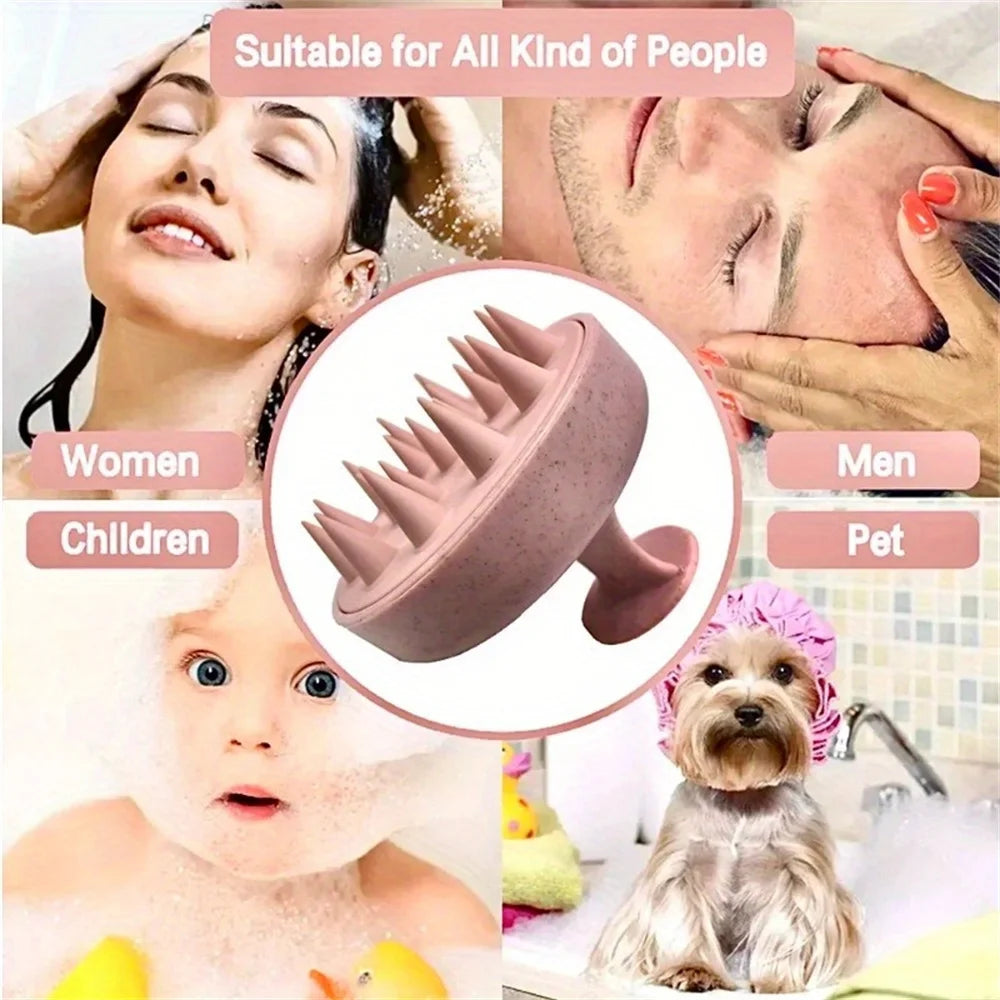 Wild Child™ SoftTouch Silicone Scalp Massage Brush