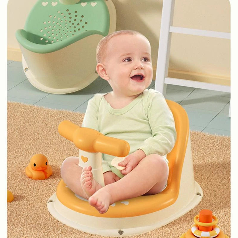 CozyBath™ Infant & Toddler Shower Seat — Portable Support Stand for Safe, Comfortable Bathing