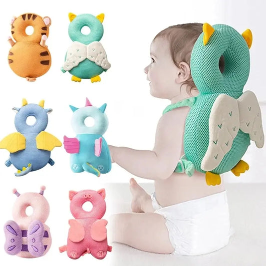 Wild Child™ Baby Head Protection Pillow — Anti-Fall Backpack for Learning to Walk