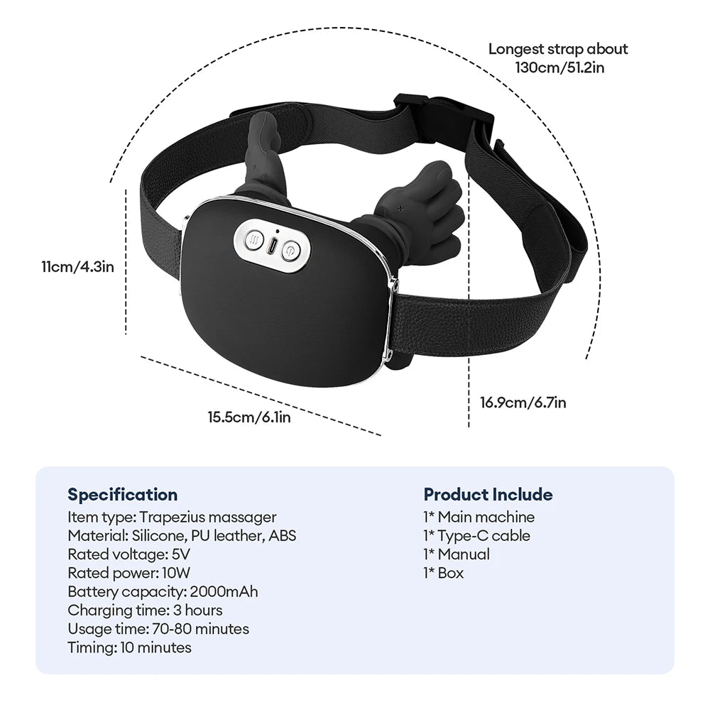Wild Child™ DeepRelief 4D Neck & Shoulder Massager