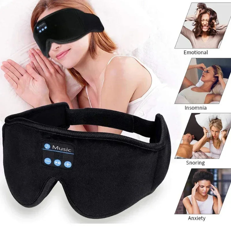 Wild Child™ Bluetooth Sleep Mask — 3D Eye Mask with Built-in HD Headphones