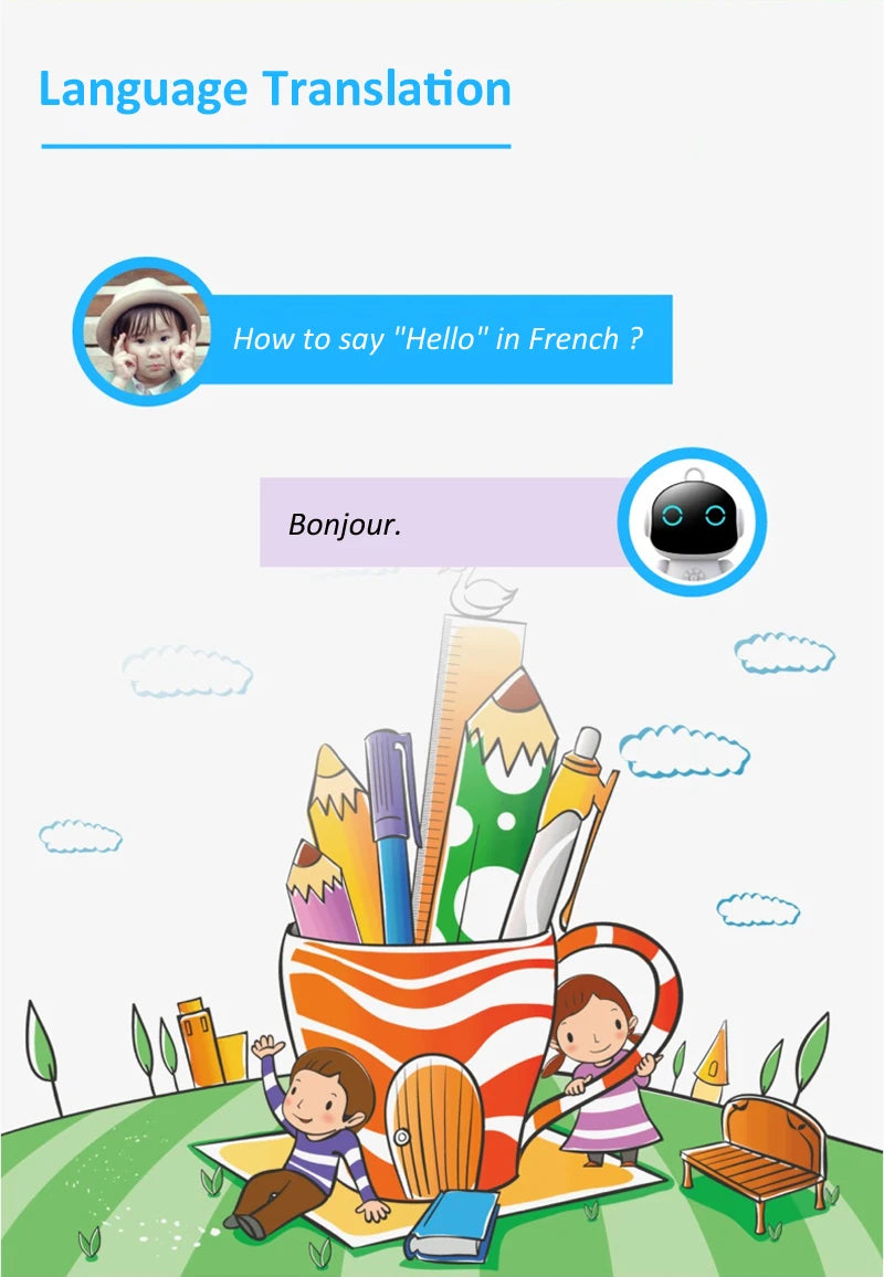 Smart AI Robot — Interactive Early‑Learning Companion for Kids