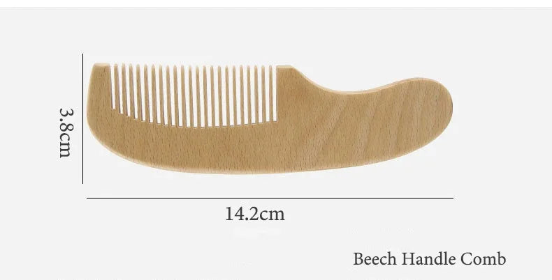 Wild Child™ Natural Wooden Baby Brush & Comb Set