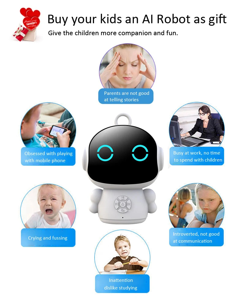 Smart AI Robot — Interactive Early‑Learning Companion for Kids
