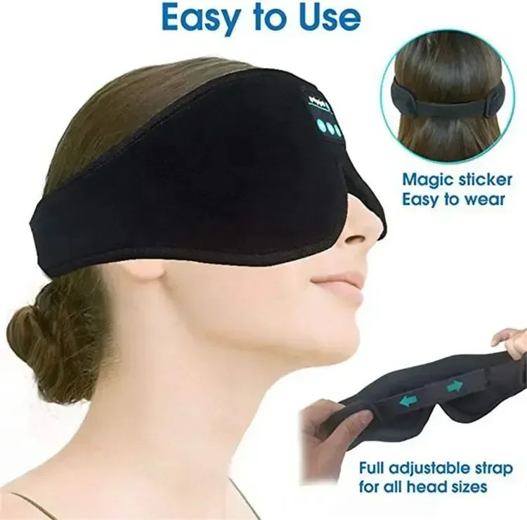 Wild Child™ Bluetooth Sleep Mask — 3D Eye Mask with Built-in HD Headphones