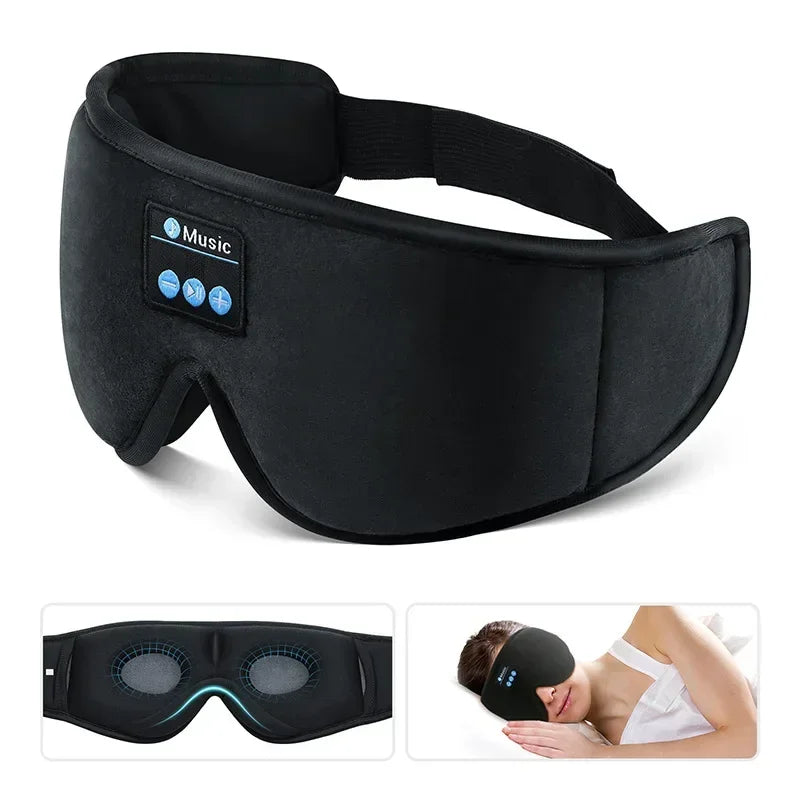 Wild Child™ Bluetooth Sleep Mask — 3D Eye Mask with Built-in HD Headphones