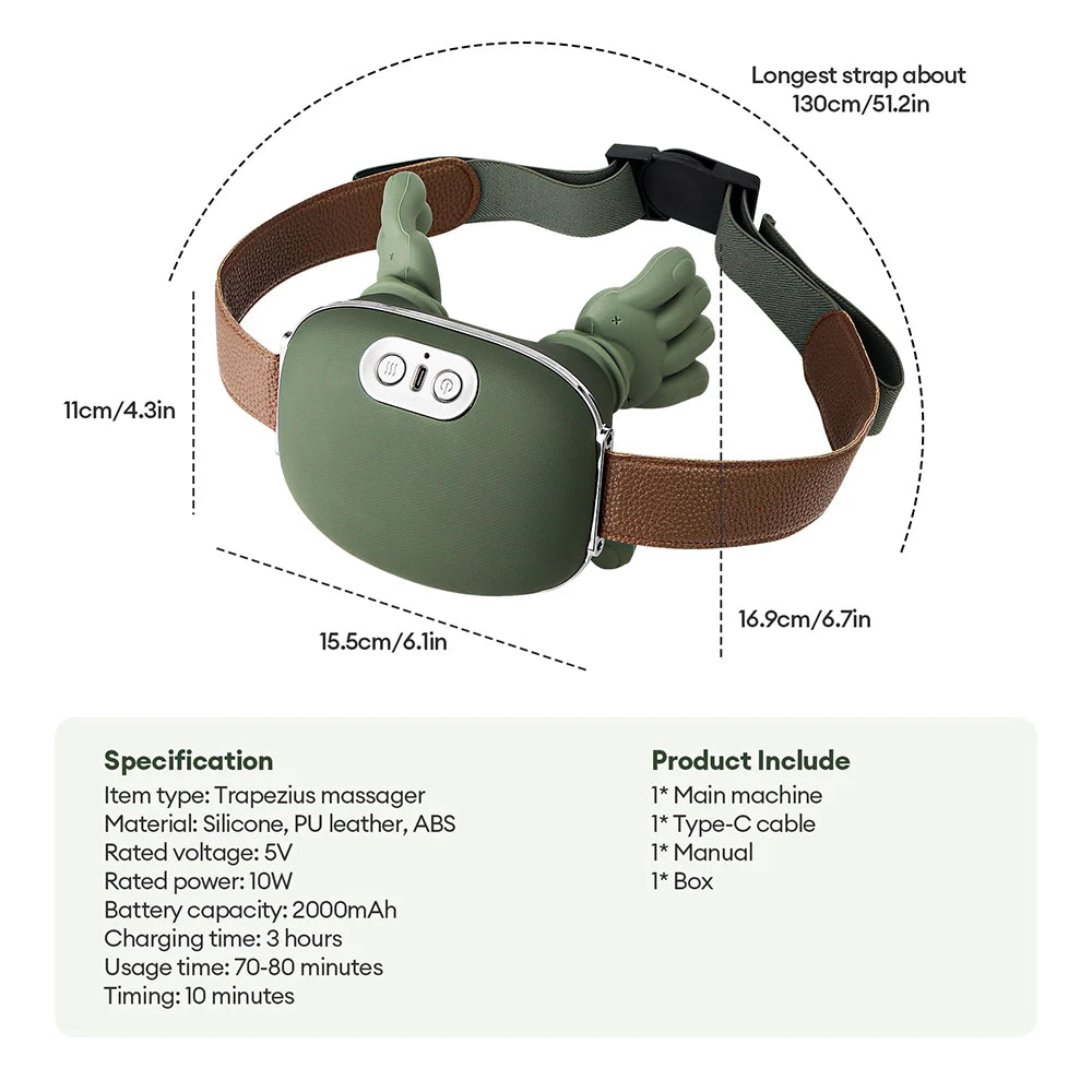 Wild Child™ DeepRelief 4D Neck & Shoulder Massager