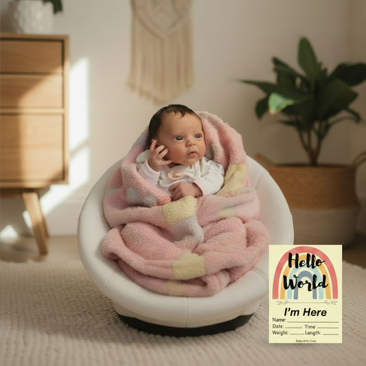 Baby with Card Repositioned