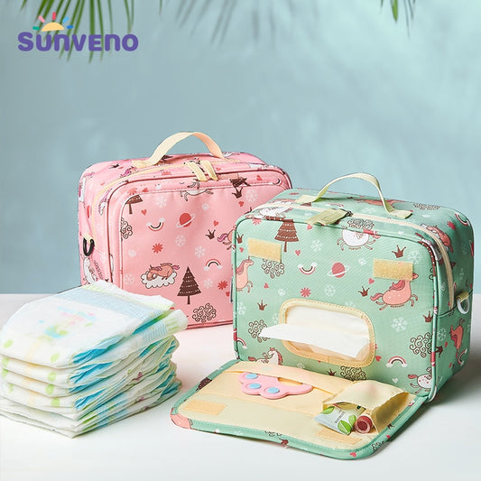 Sunveno Baby Diaper Bag for Disposable Diaper
