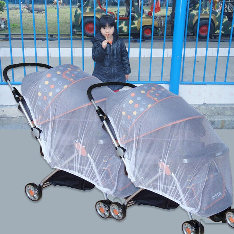 Baby Stroller Mosquito Mesh Net Cover Baby Stroller Accessories
